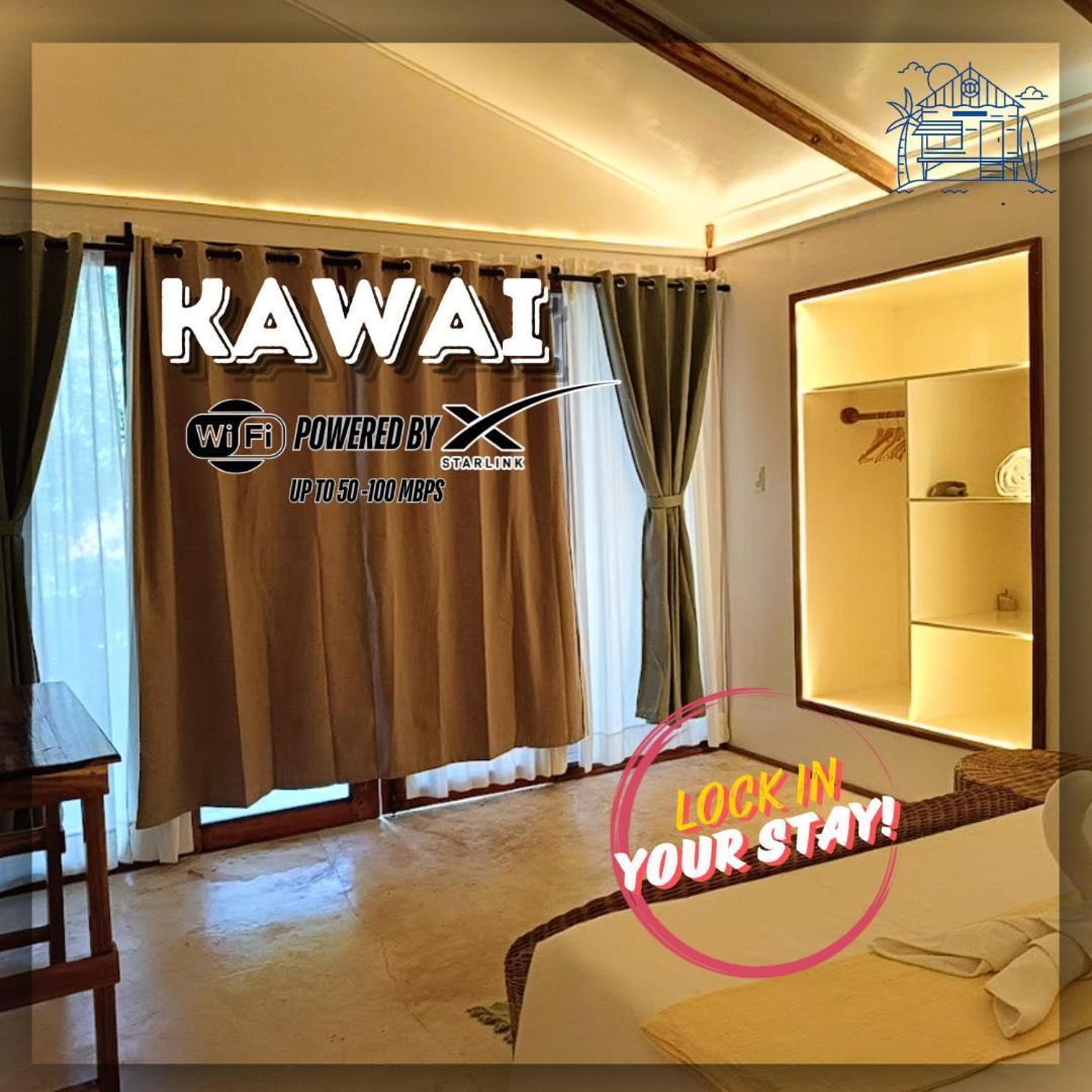 Kawai Duli Bungalows Эль-Нидо Экстерьер фото